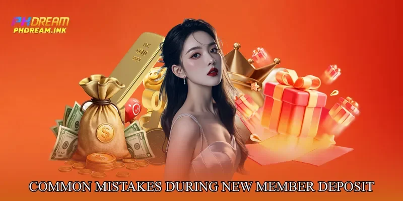 Common Mistakes During New Member First Deposit Registration