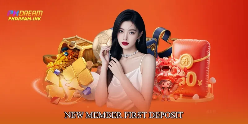 New member first deposit